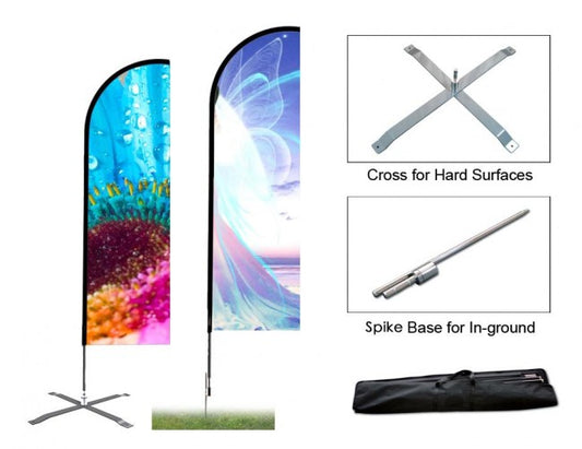 Feather Flags | Outdoor Advertising Flags NZ