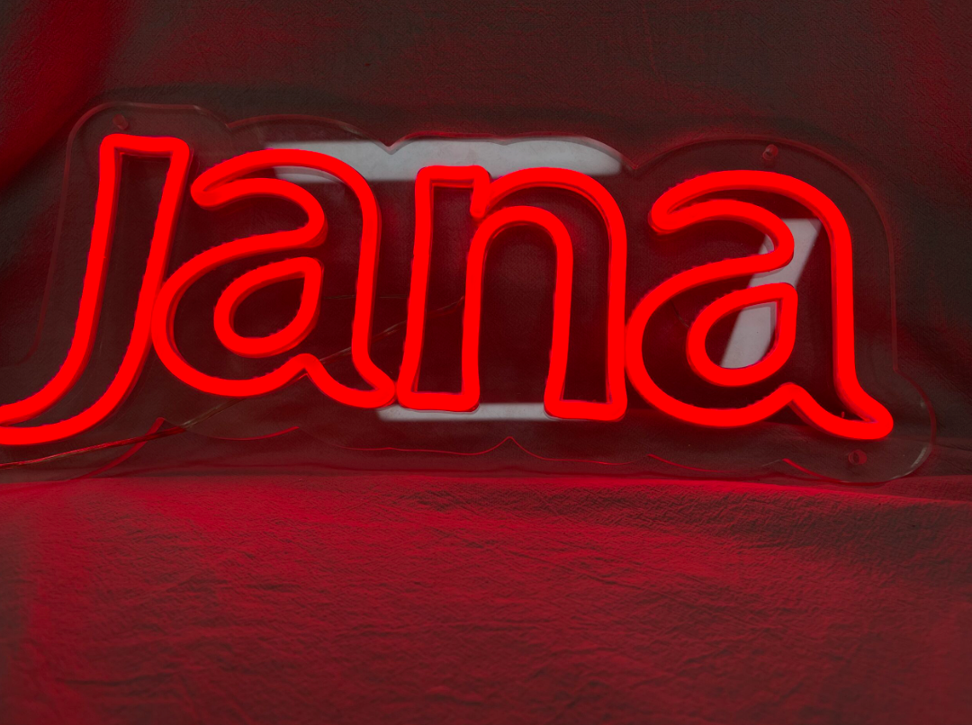 Neon sign
