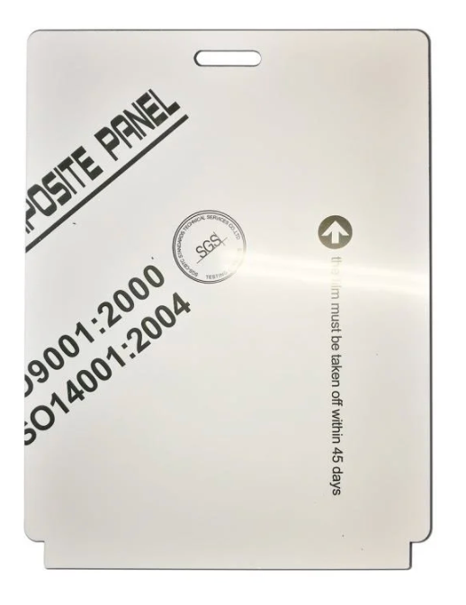 Footpath Sign Replacement Panel (without printing)