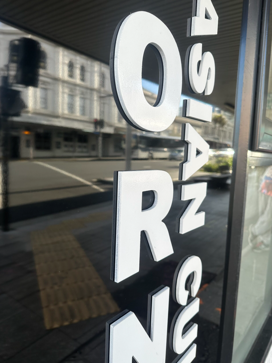 Custom acrylic letters signage by Retail Sign, showcasing colorful 3D acrylic letter cutouts for business or decor use.