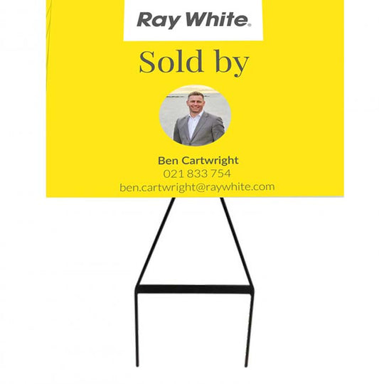 Corflute sign board for sale sign, open home, event sign