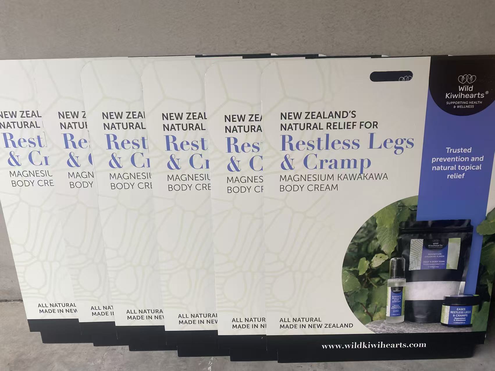 footpath panel with printing