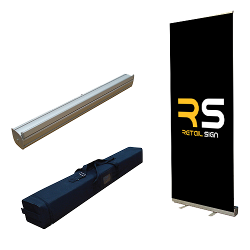 Single Sided Pull up Banner Stand 850mm X 2000mm